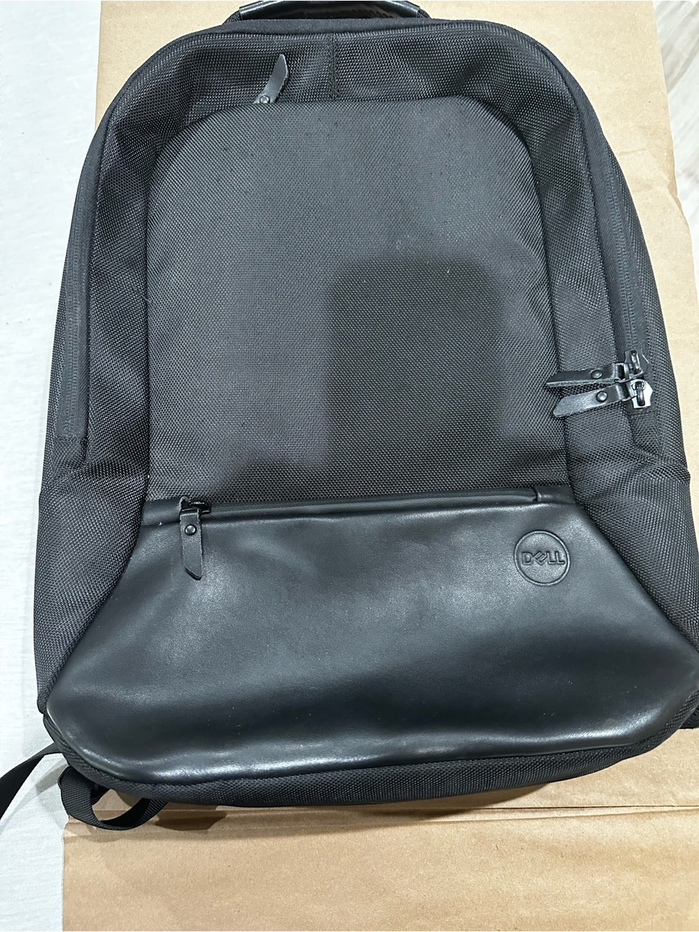 Dell Black Men's Professional Laptop Backpack